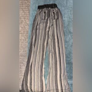 REWASH BEACH WIDE LEG CLOTH PANTS
